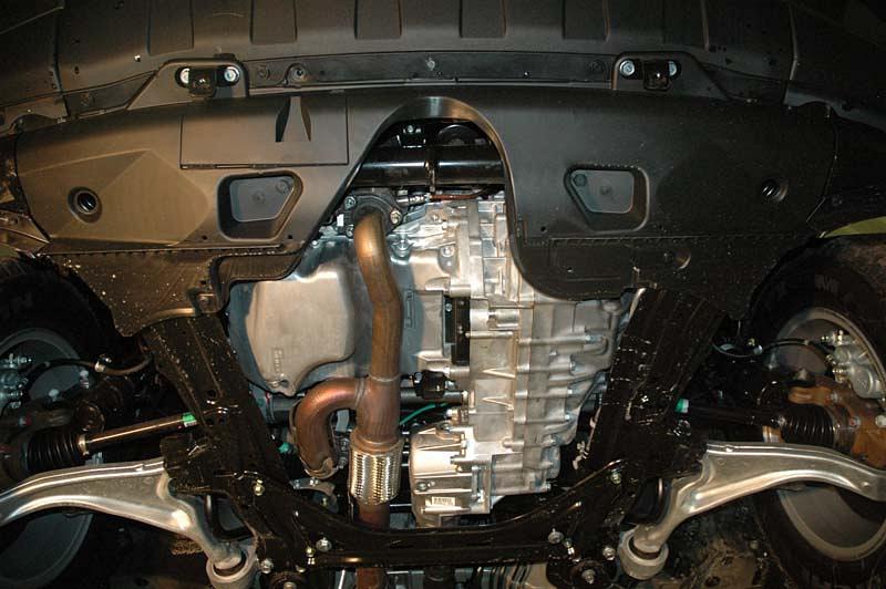 Защита картера и КПП для HONDA Pilot  2008 - 2011, V-3.5, Sheriff, сталь 2,5 мм, арт. 09.1506