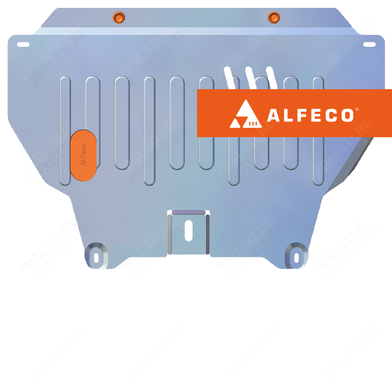 Защита  картера и КПП Peugeot Bipper 2008-2014 V-1,4D , ALFeco, алюминий 4мм, арт. ALF0607al-2