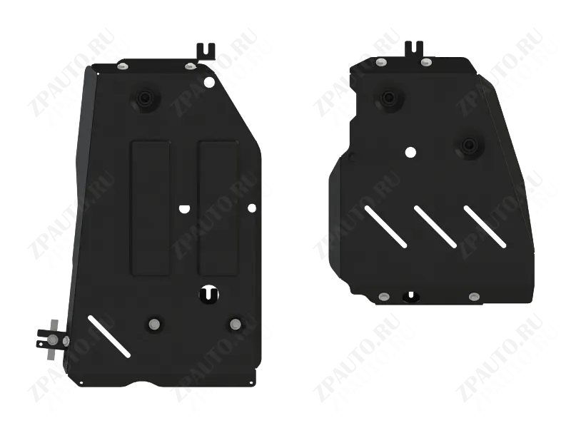 Защита топл. бака для GEELY Monjaro  2023, V-2,0 AT FullWD, Sheriff, сталь 2,0 мм, арт. 28.5411