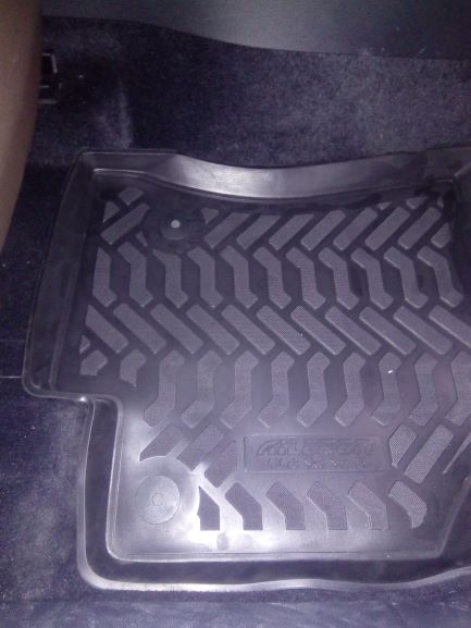 Ковры модельные (высокий борт) для Skoda Superb (3V) (2015-) (3D с подпятником), Элерон, арт. 61628