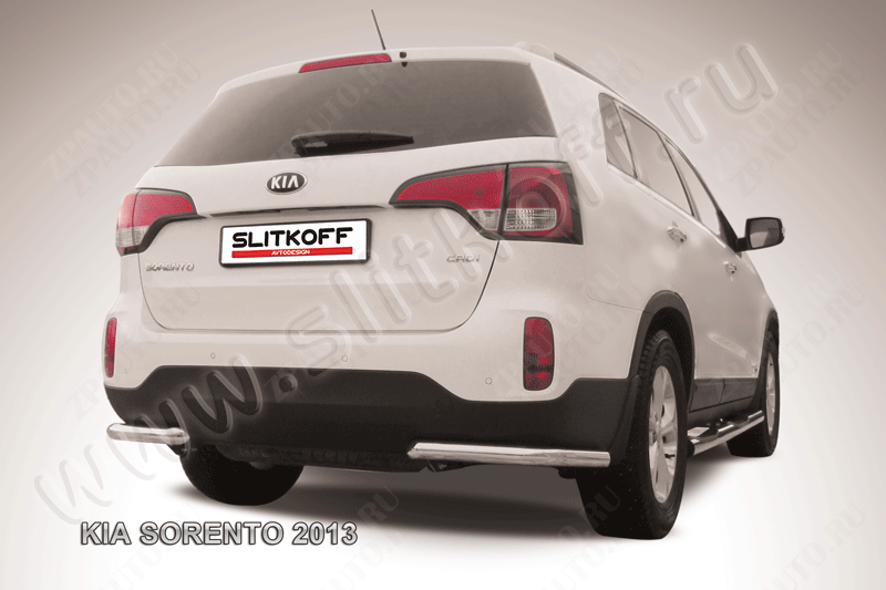 Уголки d57 Kia Sorento (2012-2021) , Slitkoff, арт. KS13-014
