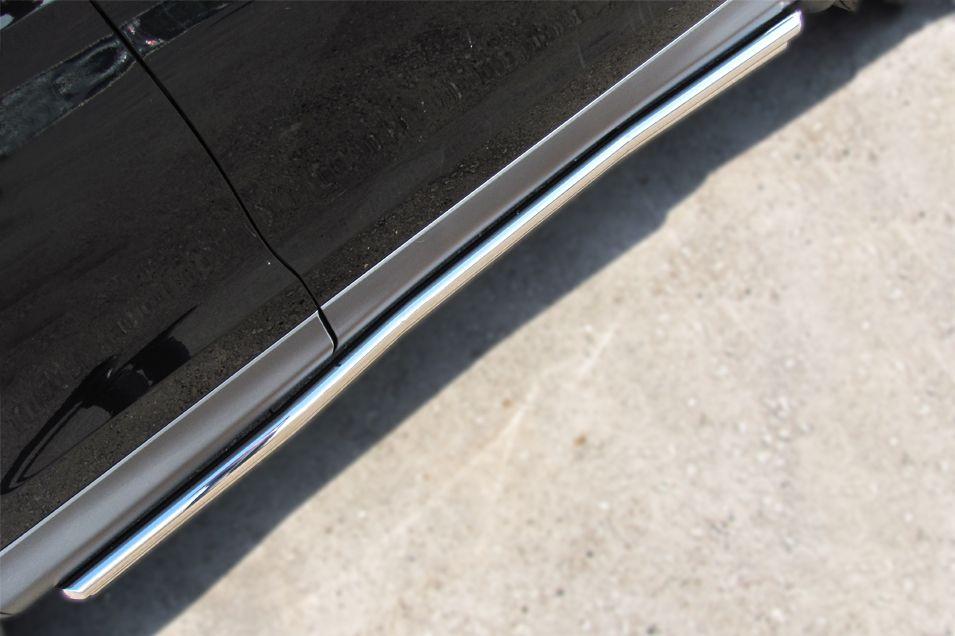 Пороги труба d42/42 для Honda CR-V 2013, Slitkoff HVT-001339