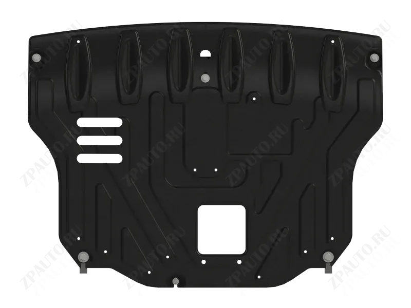 Защита картера и КПП для KIA Seltos  2019 - V-1.5 CVT FWD, Sheriff, сталь сталь 2,0 мм, арт. 11.6480