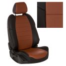 Чехлы для KIA K5 с 20г., Экокожа, (Черный + Коричневый), Autopilot арт. ki-fgwgh4-kk5-cheko-e