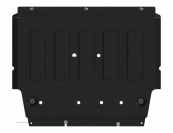 Защита картера и КПП для GEELY Preface  2024 - V-2,0 AT FrontWD, Sheriff, сталь 1,8 мм, арт. 28.6358