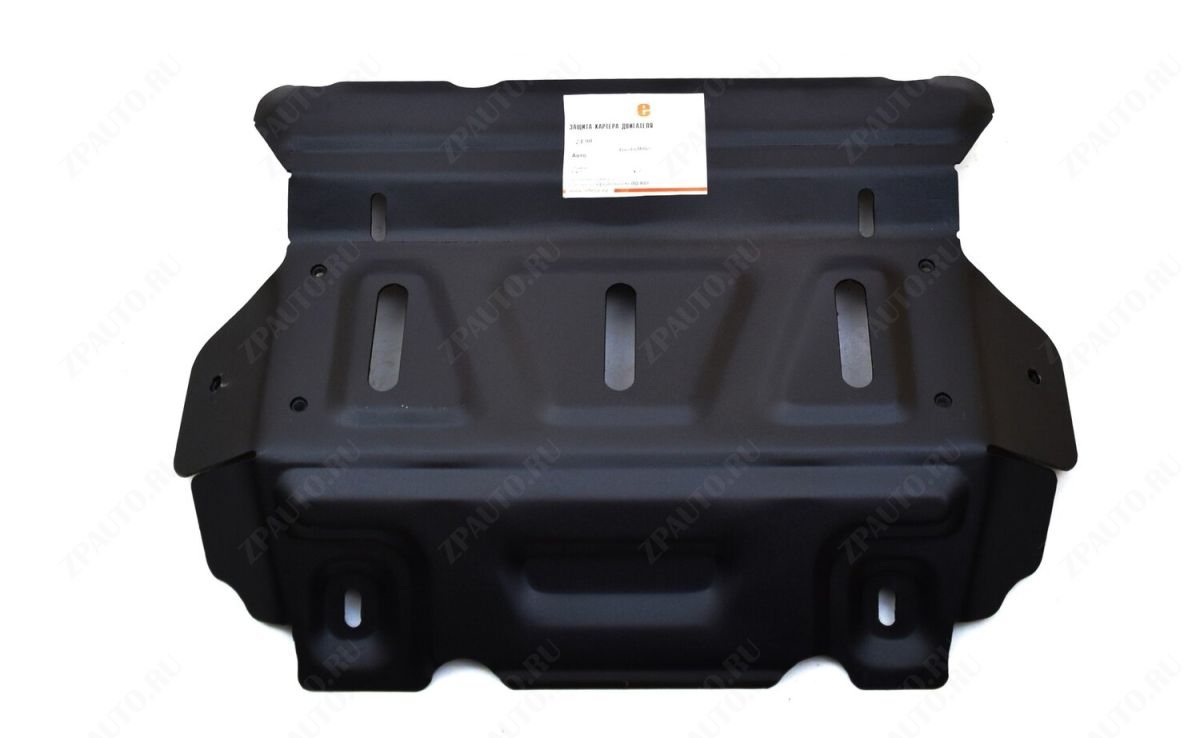 Защита  радиатора и картера для Toyota Hilux (AN120) 2015-  V-all , ALFeco, сталь 2мм, арт. ALF2490st-3