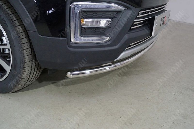 Защита передняя нижняя 42,4 мм Changan CS55 2WD 1.5T 2022- арт. CHANCS5522-08