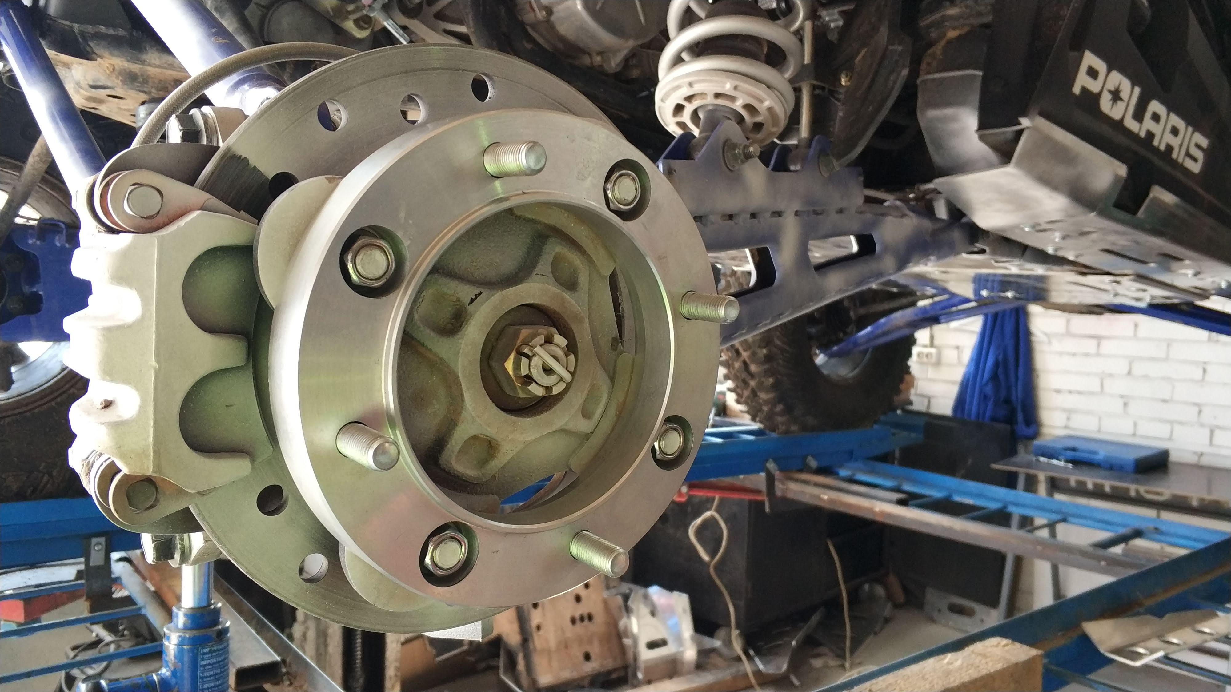 Проставки ступичные 4х156/1"/M12 RZR , STORM, арт. MP 0208