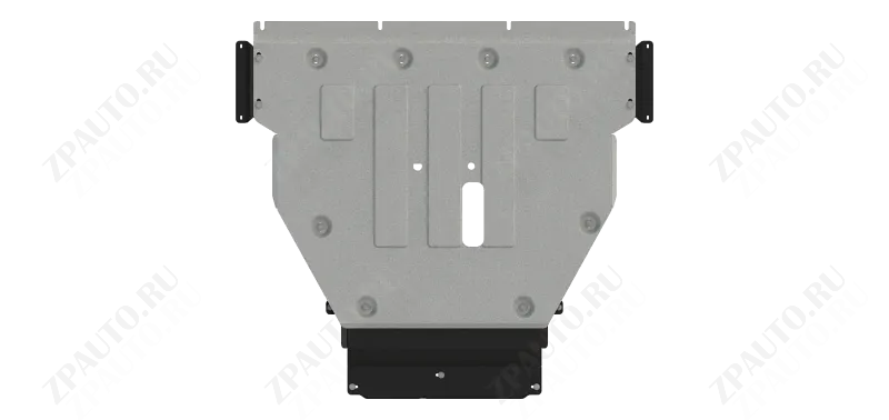 Защита картера и КПП для HongQi H5 II  2023 - V-2.0 AT FWD, Sheriff, алюминий 4 мм, арт. 66.6140