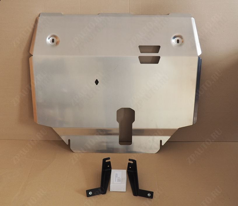 10.24ABC ЗАЩИТА КАРТЕРА ДВИГАТЕЛЯ И КПП HYUNDAI PALISADE V-3.5 (2018-) (АЛЮМИНИЙ 4ММ)