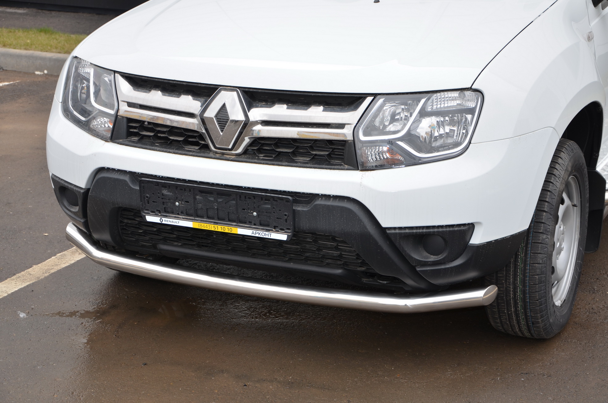 Защита переднего бампера для автомобиля RENAULT Duster 2011, Россия RD.11.02