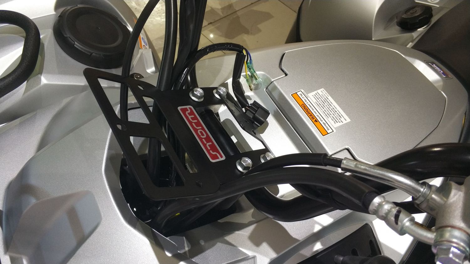 Кронштейн навигатора для YAMAHA Grizzly 700 2016 -, STORM, арт. MP 0422