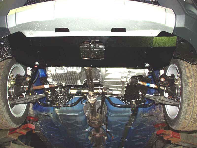 Стальная защита картера и КПП на Rover 25, сталь 2 мм, Sheriff (Шериф) 19.0627