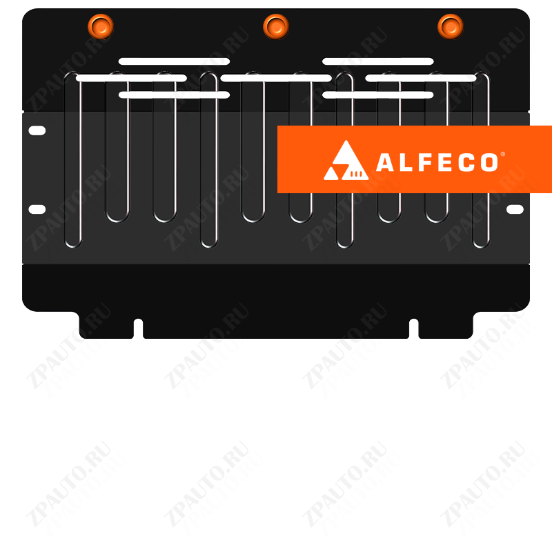 Защита  картера Mitsubishi Pajero II 1991-1999 V-2,4; 3,0; 3,5 ;2,5TD ; 2,8TD , ALFeco, сталь 2мм, арт. ALF14502st