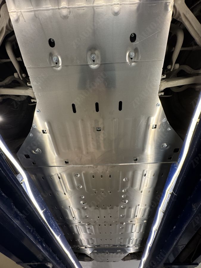 Avatr 11 2021-  4WD защита АКБ (2 части), ALFeco, алюминий, 3 мм, арт. ALF7305al