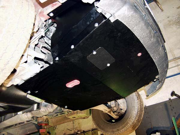 Защита картера и КПП для RENAULT Master  2003 - 2010, V-2.5, Sheriff, сталь 2,0 мм, арт. 18.0875