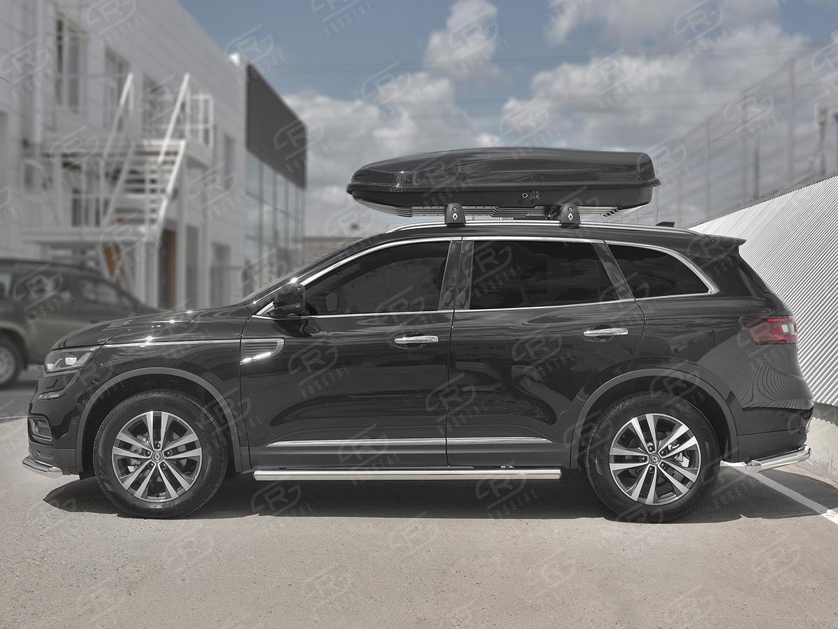 Пороги труба d57 (вариант 3) RKT-0029723 для автомобиля RENAULT KOLEOS 2017-, Slitkoff