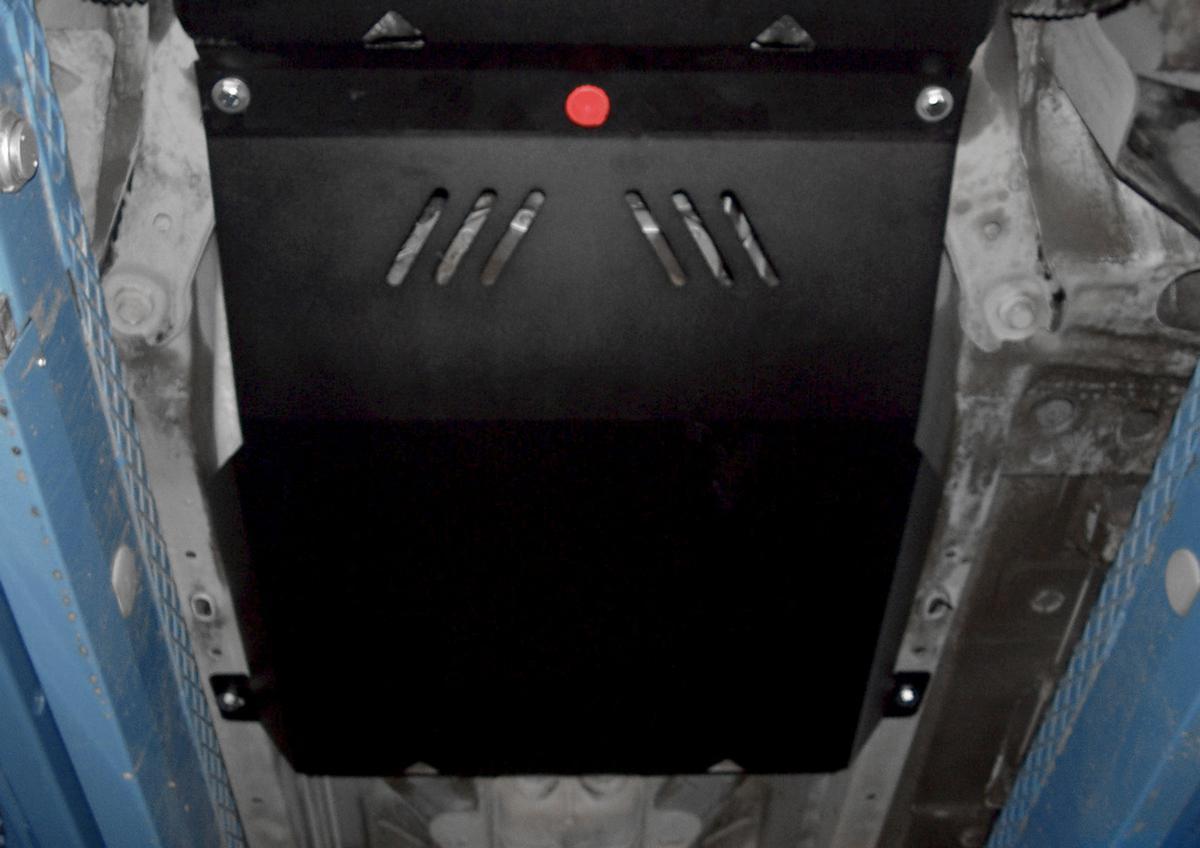 Защита КПП АвтоБроня для Cadillac CTS II (V - 2.8; 3.6) 2007-2014, сталь 1.8 мм, с крепежом, 111.00804.1