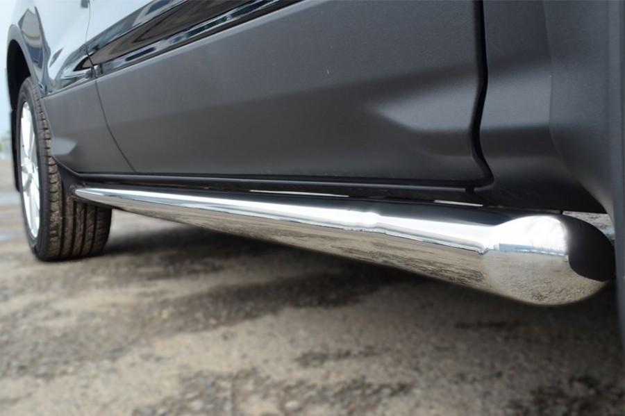 Пороги труба d57 вариант 1 для Ford Kuga 2013, Slitkoff FGT-0013801