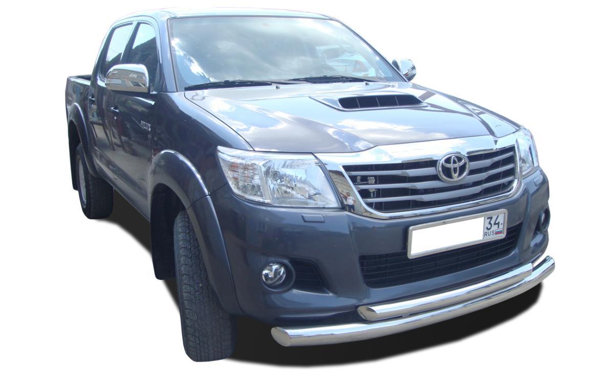 Защита переднего бампера для автомобиля TOYOTA Hilux  2011. THL.11.03, Россия