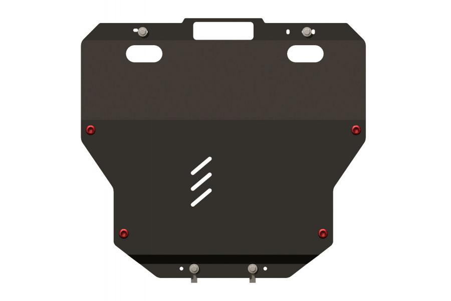 Защита картера и КПП для MAZDA Atenza  2008 - 2012, V-1.8 ; 2.0, Sheriff, сталь 2,0 мм, арт. 12.1296