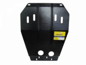 Защита стальная Мотодор (Двигатель), 2 мм, Сталь для Opel Omega A 1986-1994 арт. 01512