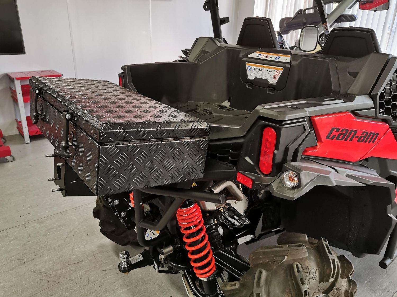 Крепление для запасного колеса для POLARIS RZR XP Turbo S 2018 -, сталь 3 мм, STORM, арт. MP 0592