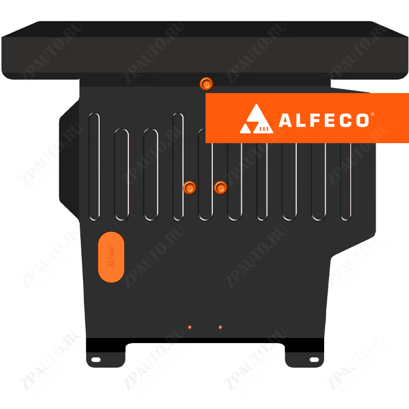 Защита  картера и КПП Nissan Bluebird Sylphy (G10) 2000-2006 V-all , ALFeco, сталь 2мм, арт. ALF1517st