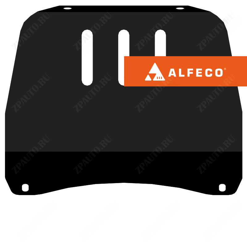 Защита  рулевых тяг Chevrolet Niva 2002-2020 V-1,7 , ALFeco, сталь 2мм, арт. ALF03071st