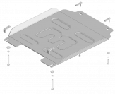 Защита алюминиевая Мотодор (Коробка переключения передач), 5 мм,  Toyota Land Cruiser Prado 250  2023- арт. 32533