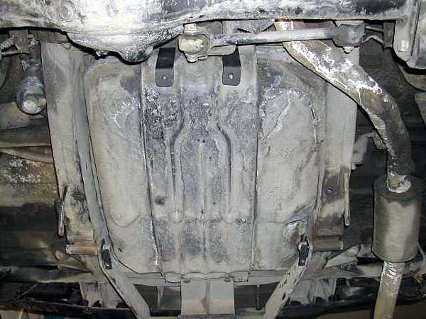 Защита топл. бака для LAND  ROVER Discovery  1998 - 2004 , V-2,0; 3,9; 4,0;2,5TD, Sheriff, алюминий 5 мм, арт. 04.0855