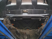 Защита  картера и кпп для Honda CR-V IV 2015-2018  V-2,4 , ALFeco, сталь 2мм, арт. ALF0937st