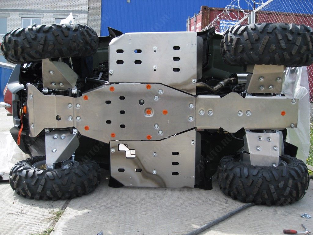 Комплект защиты квадроцикла Stels 600GT/700GT/800 GT 2010-, алюминий 4мм, ALFeco, арт. ALF9004al