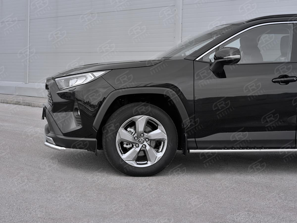 TOYOTA RAV4 2019- Защита переднего бампера d42 секции  TR4Z-003359, Slitkoff