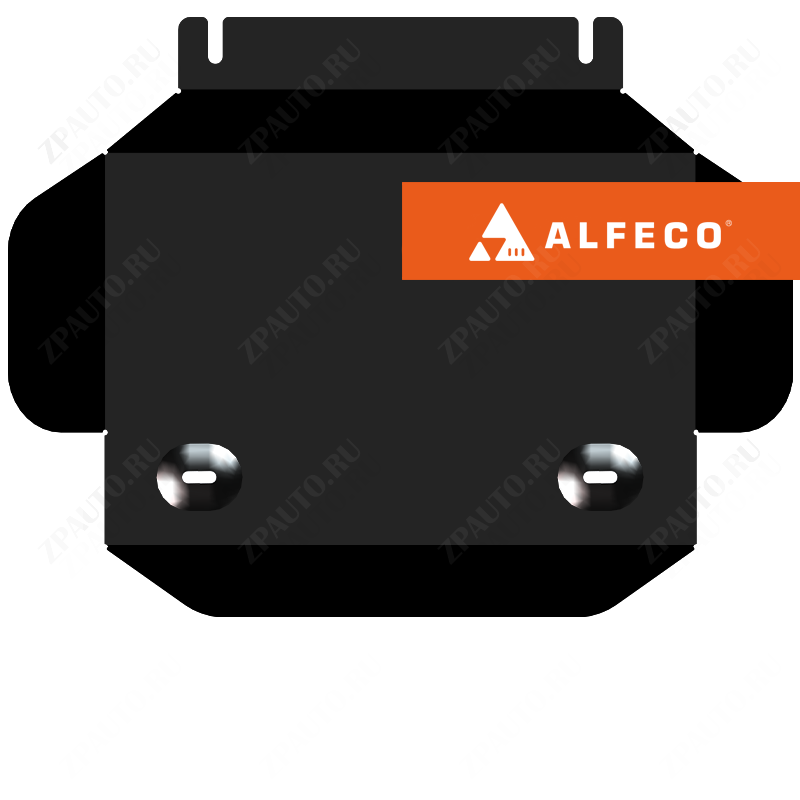 Защита  РК Isuzu MU-X 2021- V-all , ALFeco, сталь 2мм, арт. ALF6008st-1