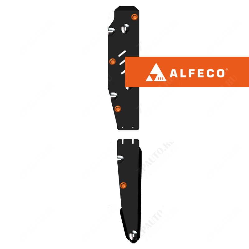 Защита  топливной магистрали Volvo XC90 2002-2014 V-all кроме V8 , ALFeco, сталь 2мм, арт. ALF2719st