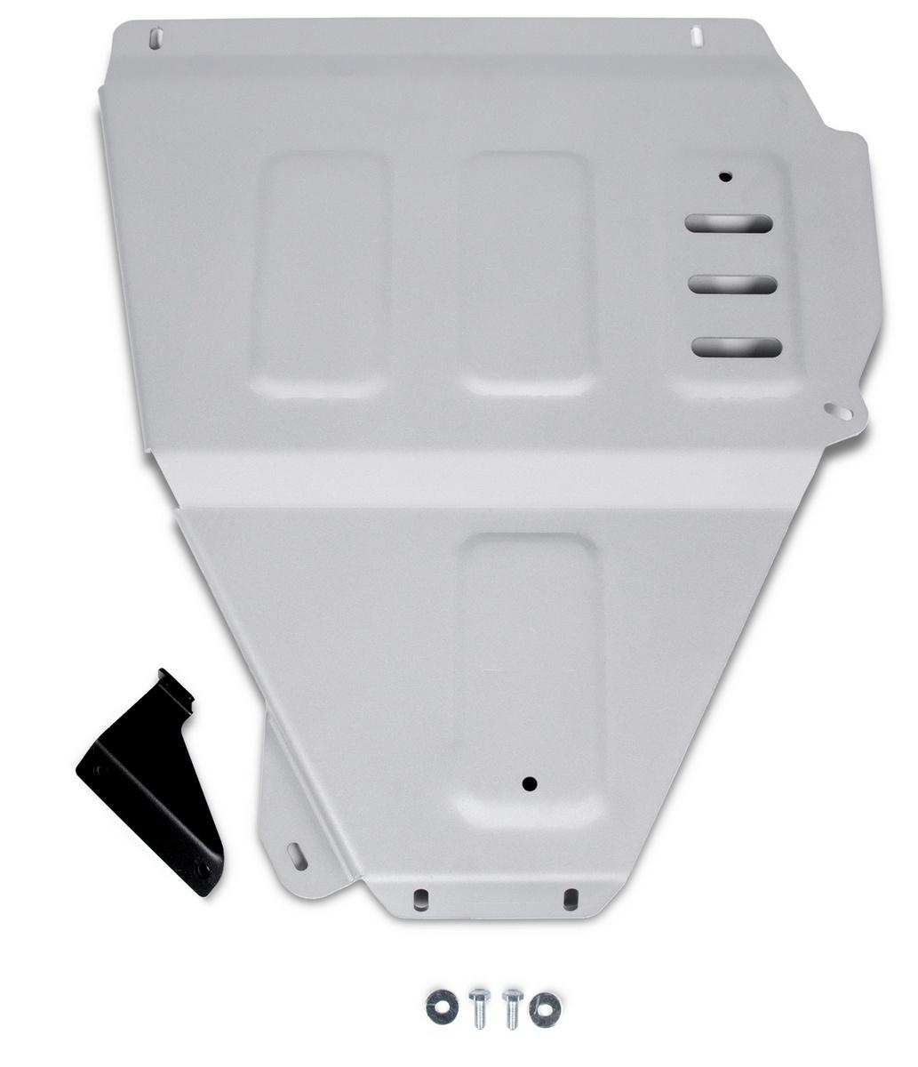 Защита РК Rival для Mercedes-Benz GLE W167 (300d) 2018-н.в., штампованная, алюминий 3 мм, с крепежом, 333.3957.1