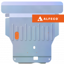 Защита  картера и КПП Mazda Capella  4WD 1997-2002 V-2,0 , ALFeco, алюминий 4мм, арт. ALF1321al