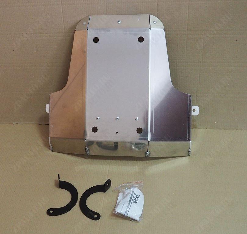 26.15АВС ЗАЩИТА РЕДУКТОРА ЗАДНЕГО МОСТА VW CRAFTER (2019-); 2.0 TDI 140Л.С.; 4WD (АЛЮМИНИЙ 4 ММ)