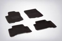 Ковры салонные 3D черные для Toyota Land Cruiser 150 Prado 2009-, Seintex 81971