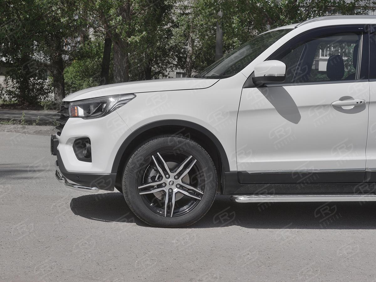 Защита переднего бампера d42 секции-d42 дуга для автомобиля Lifan X70 2018, Slitkoff LF7Z-003281