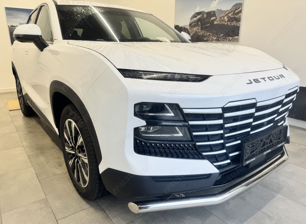 Защита переднего бампера  для автомобиля JETOUR Dashing 2022 арт. JET.DS.22.02