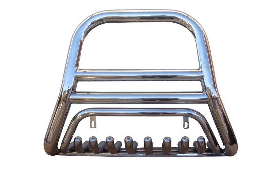 Защита переднего бампера скоба высокая + акула d76/60/42 для Toyota Land Cruiser Prado 150, TLCP150.10.08, Россия