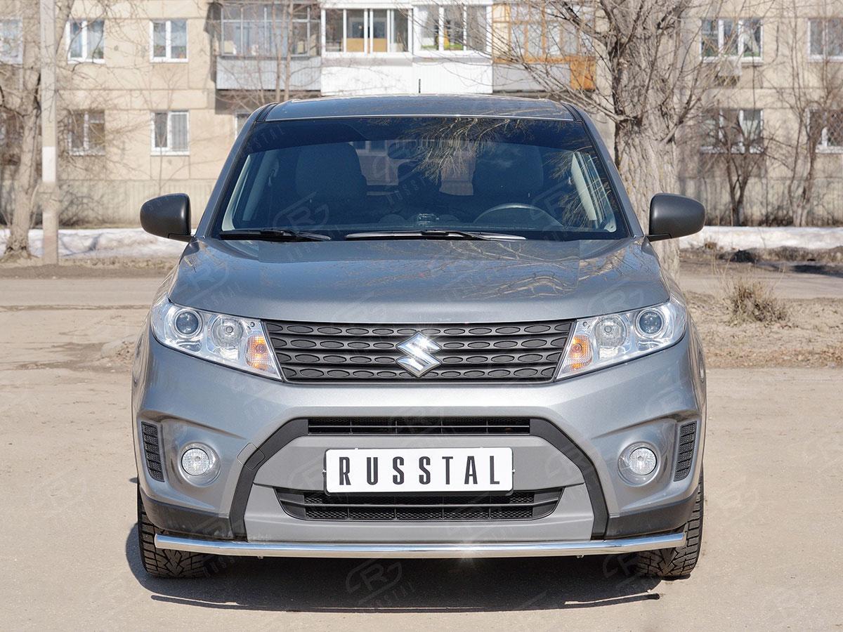 Защита переднего бампера d42 Suzuki Vitara 2015, Slitkoff SVZ-002576