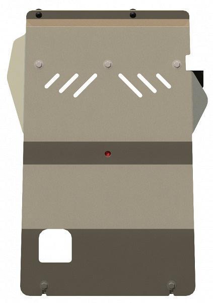 Защита картера для MAZDA Pickup  BT - 50  2006 - 2011, V-2,5 TD, Sheriff, алюминий 5 мм, арт. 12.1166