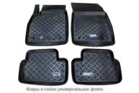 Ковры модельные (высокий борт) для Suzuki Escudo (2005-15) 4WD  (3D с подпятником), Элерон, арт. 61724