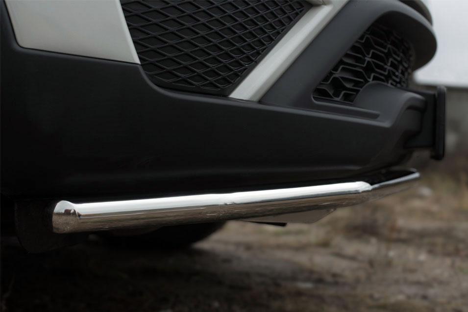 Защита переднего бампера d42 для Ssang Yong Actyon 2014, Slitkoff SYAZ-001973