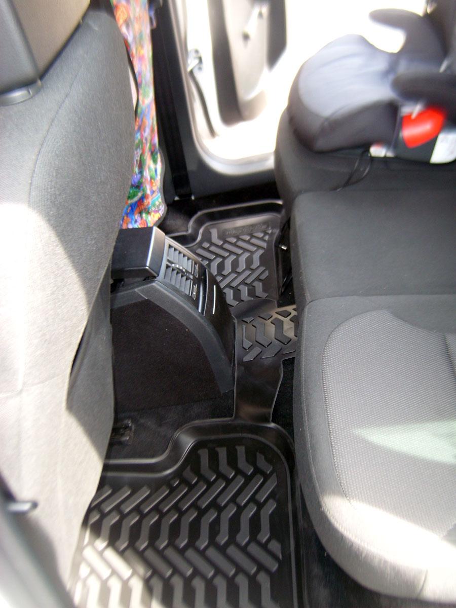 Ковры салонные модельные высокий борт 3D с подпятником для Skoda Yeti 2009-, Элерон 61605