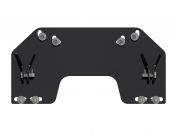 Площадка для крепления снегового отвала (быстросъем) для YAMAHA Grizzly 700 2016 -, сталь 5 мм, STORM, арт. MP 0336