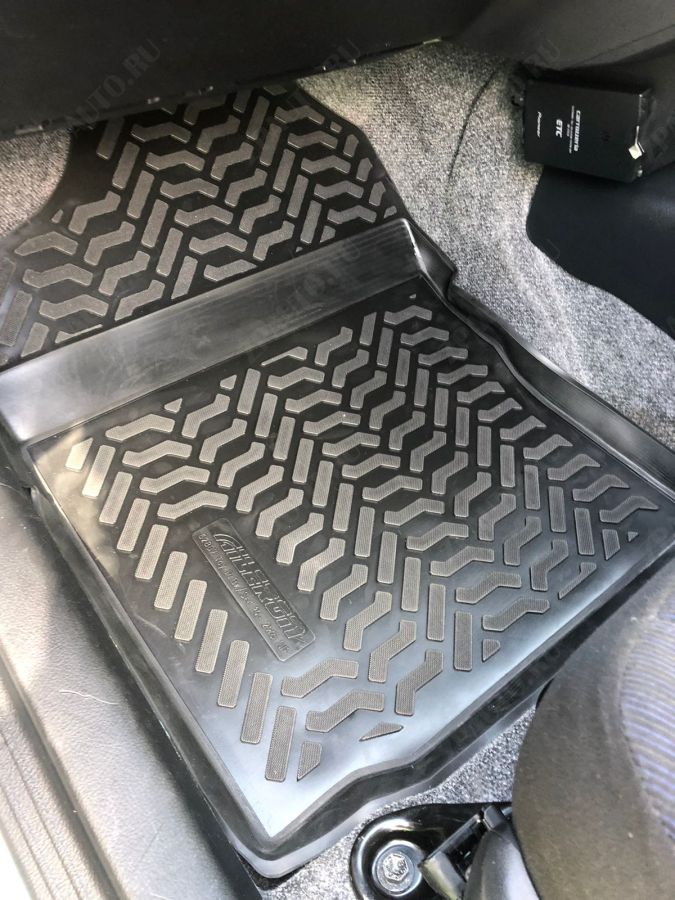 Ковры модельные (высокий борт) для Toyota ProBox (160)/Succeed (2014 -) 2WD (3D с подпятником), Элерон, арт. 62807